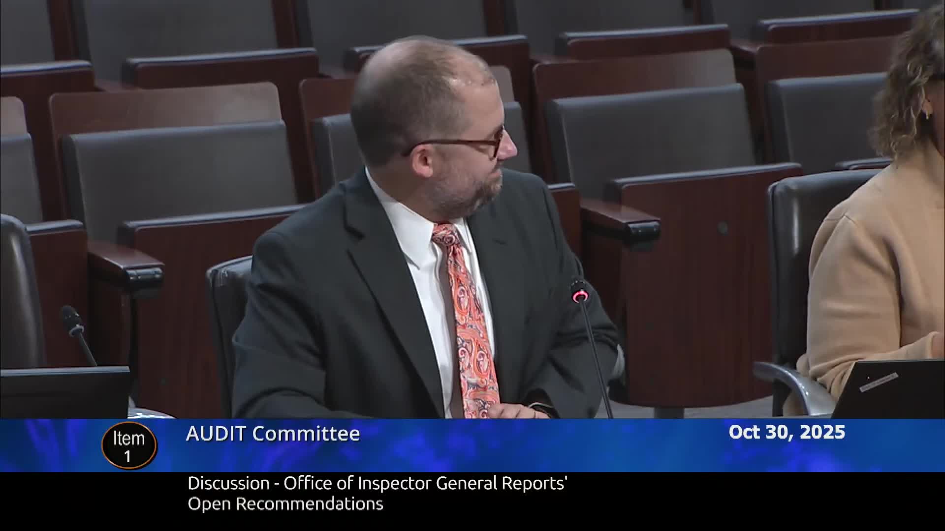 Inspector general reports 18 engagements since Jan. 2024, cites staffing limits and proposes public tracking