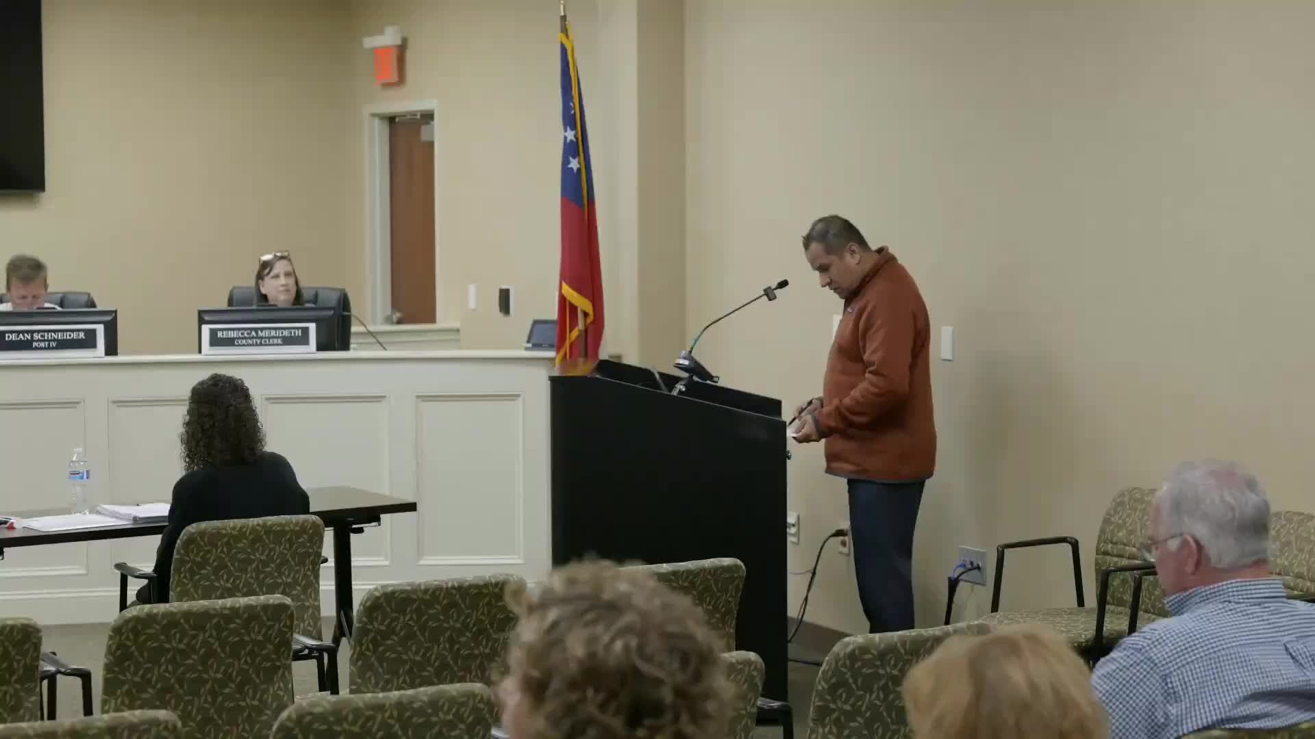 Paulding County presents several budgeted equipment purchases including Toughbooks, F‑150s and security workstations