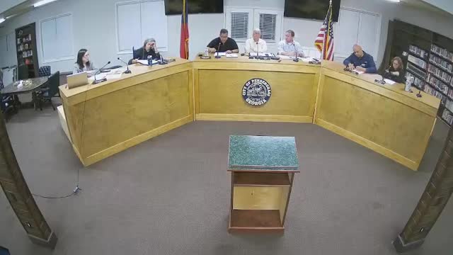 Pendergrass council presses city staff on vendor payments, purchasing controls; moves to executive session