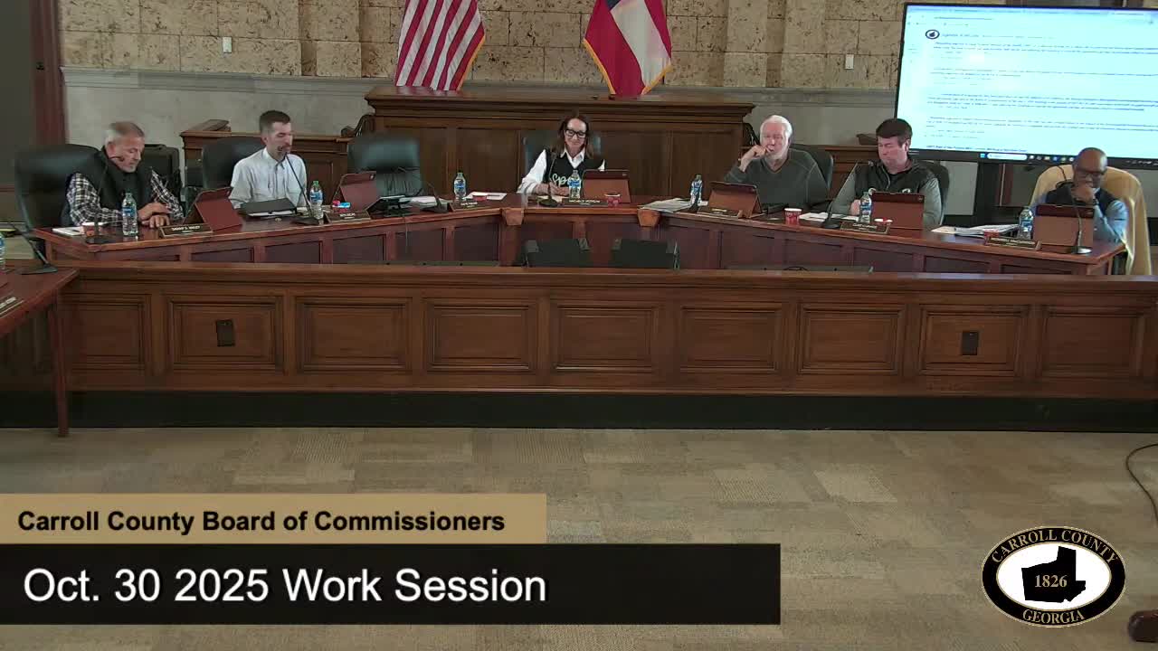 Carroll County committee recommends Bokes Electric for FEMA-funded station generators; $172,617 local match noted