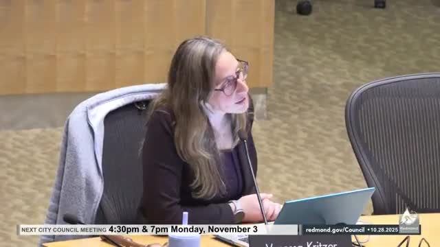 Redmond council member Salahuddin announces forthcoming resignation; council discusses SNAP, legislative language and local response options