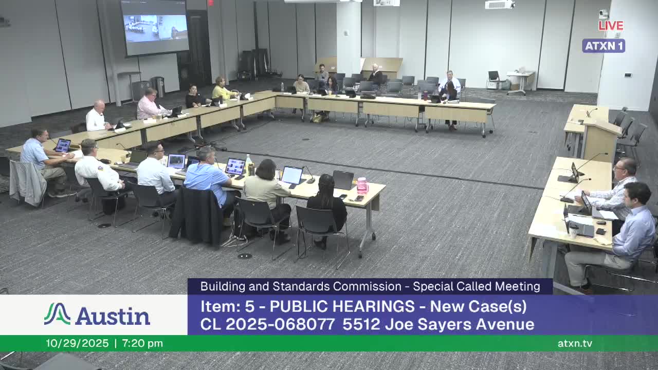 Commission gives 90 days for repairs at vacant Joe Sayers house, delays penalties