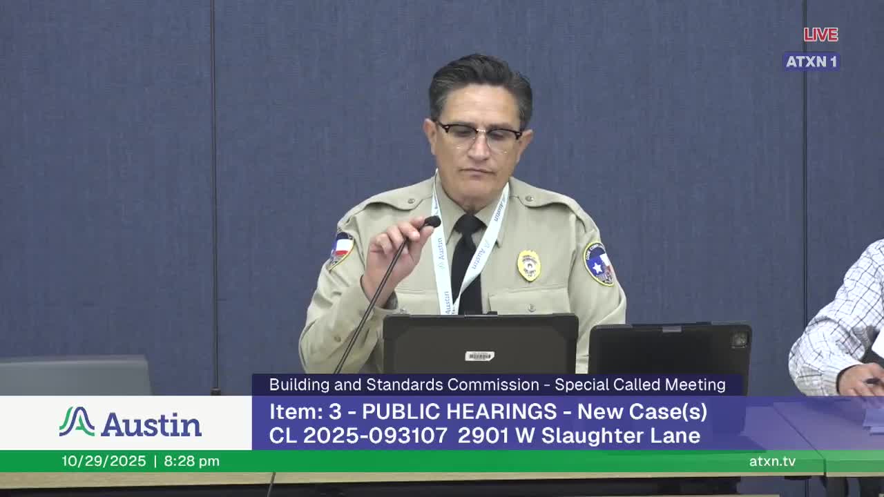 Commission orders repairs at West Slaughter duplex after code inspection finds electrical, structural and habitability hazards