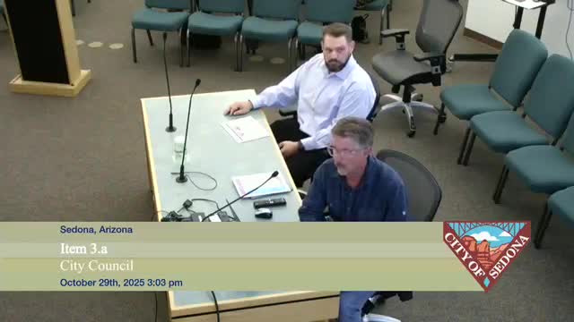 Sedona council reappoints Policy Development Group lobbyist for 2026 legislative session; short-term-rental strategy and state budget cited as priorities