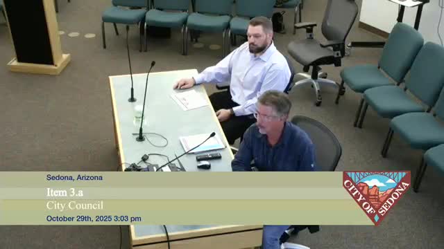 Arizona Water Company briefs Sedona council on tank operations, PFAS monitoring and conservation-linked supply plan