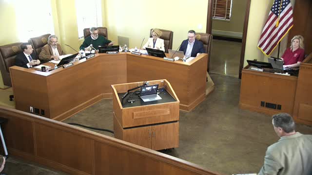 Commissioners consider roughly $36M first bond issuance for road engineering; debate funding to upgrade Edwards Road