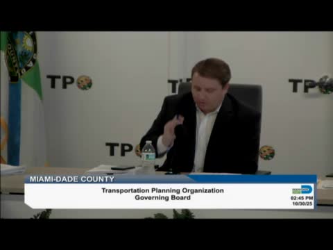 Deep South Dade leaders press Turnpike Authority for earlier coordination; TPO requests follow-up meeting