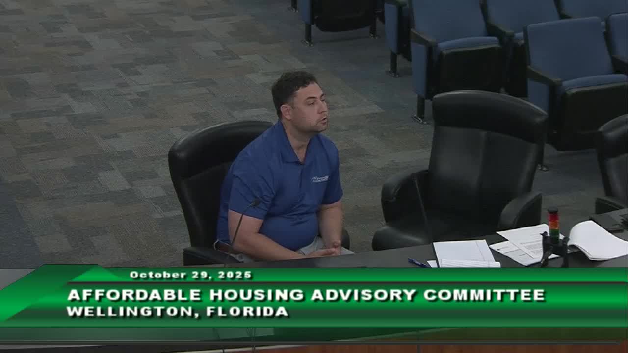 Wellington committee approves SHIP incentive report; program reports 47 rehab approvals, 31 completions