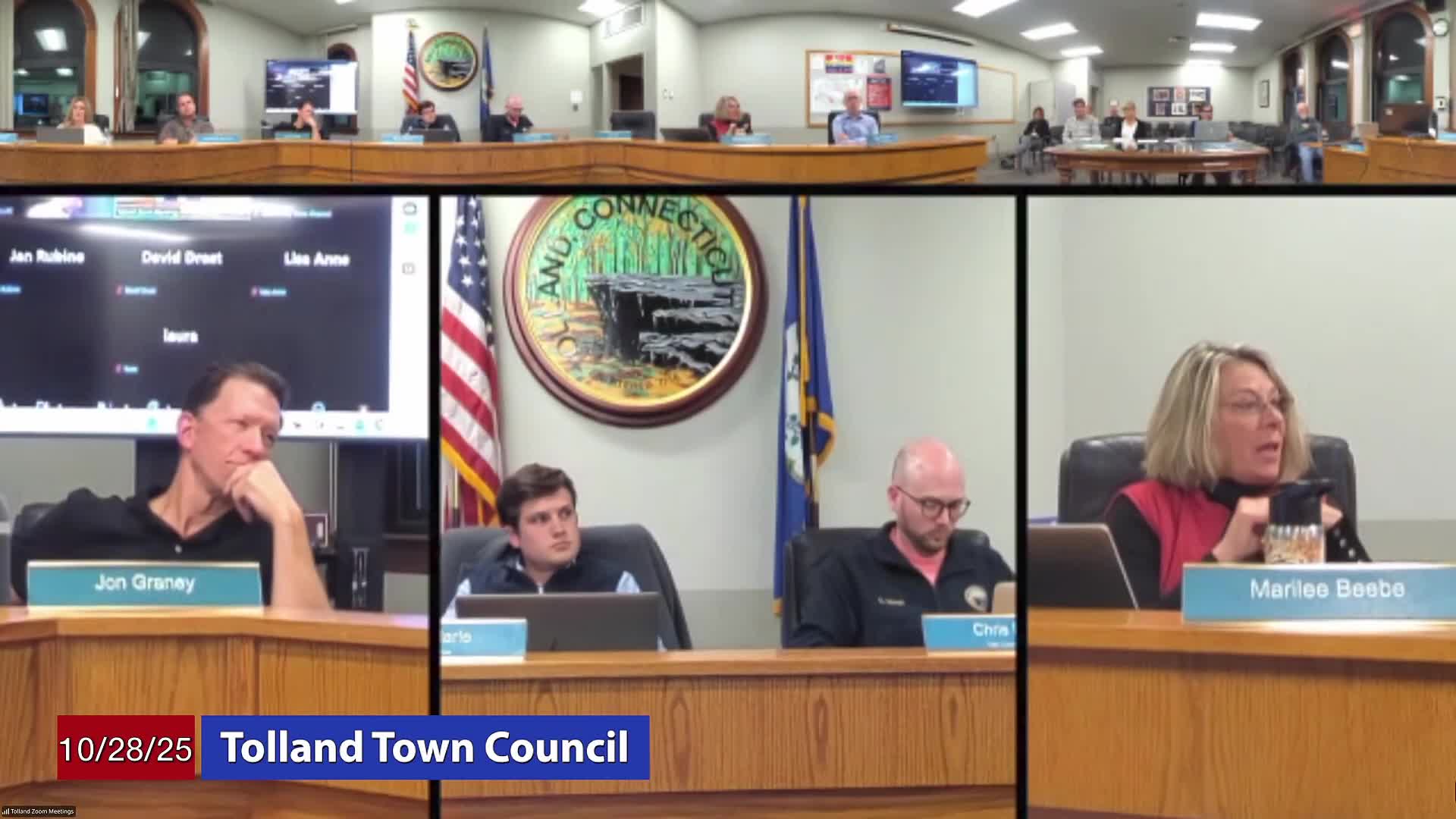Council votes to not reject administrators' collective bargaining agreement with Tolland Administrative Society