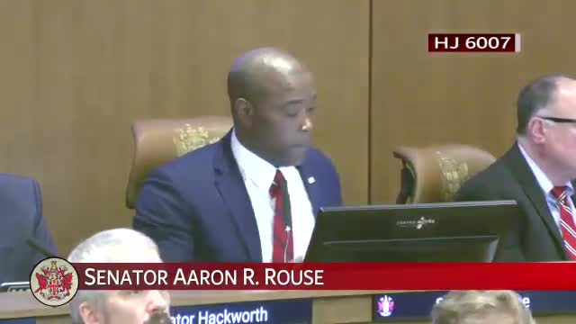 Senate committee reports HJ6007 after hour of debate over mid‑decade redistricting option