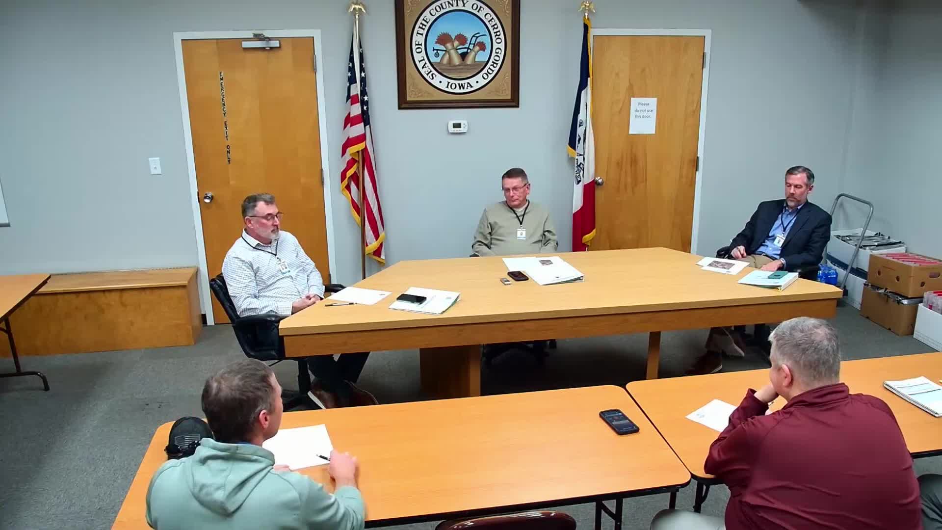 County weighing one-day closure vs. multi-day traffic control after semi fire damages Mallard road