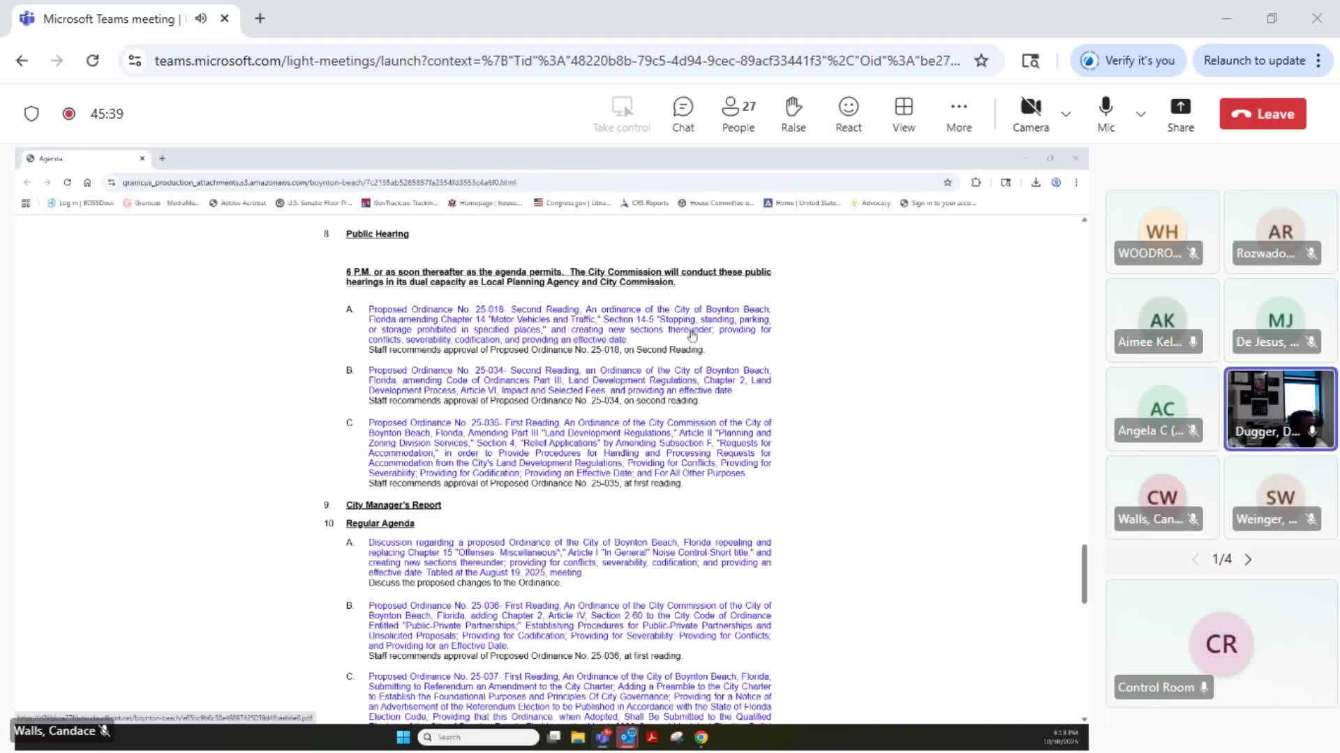 Boynton Beach prepares for public comment as second-reading parking ordinance heads to commission