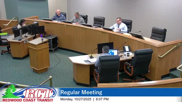 Ridership rebounds: Redwood Coast Transit reports 27% growth in FY24–25, but farebox remains below target