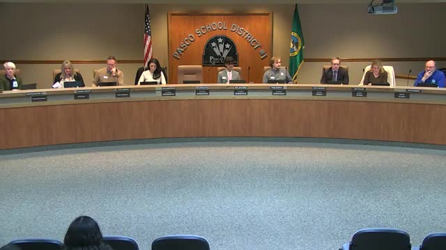 Pasco board directs staff to prepare 4‑year replacement EP&O levy resolution