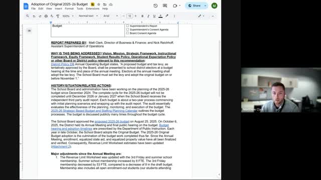 Sun Prairie Area School District presents balanced $221 million 2025-26 budget; lower mill rate despite enrollment decline