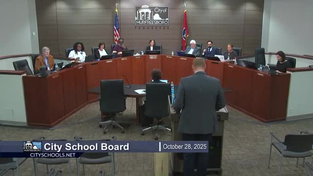 Board honors support staff and praises SROs; custodian Rita singled out as 'Best of MCS'