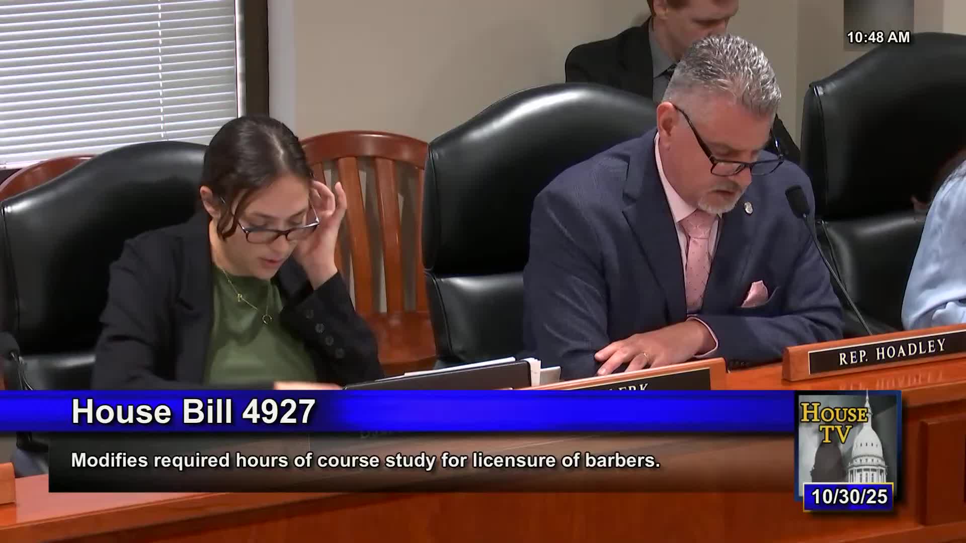 House Economic Competitiveness Committee adopts substitutes and reports five bills to rules