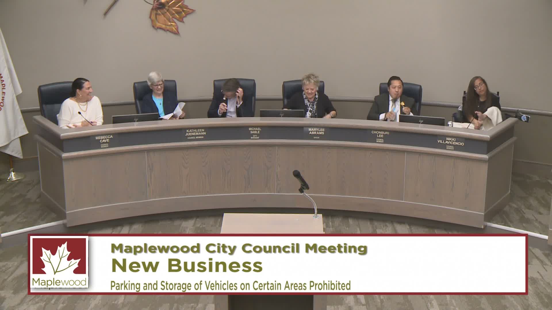 CitizenPortal.ai - Maplewood amends ordinance to prohibit vehicle ...