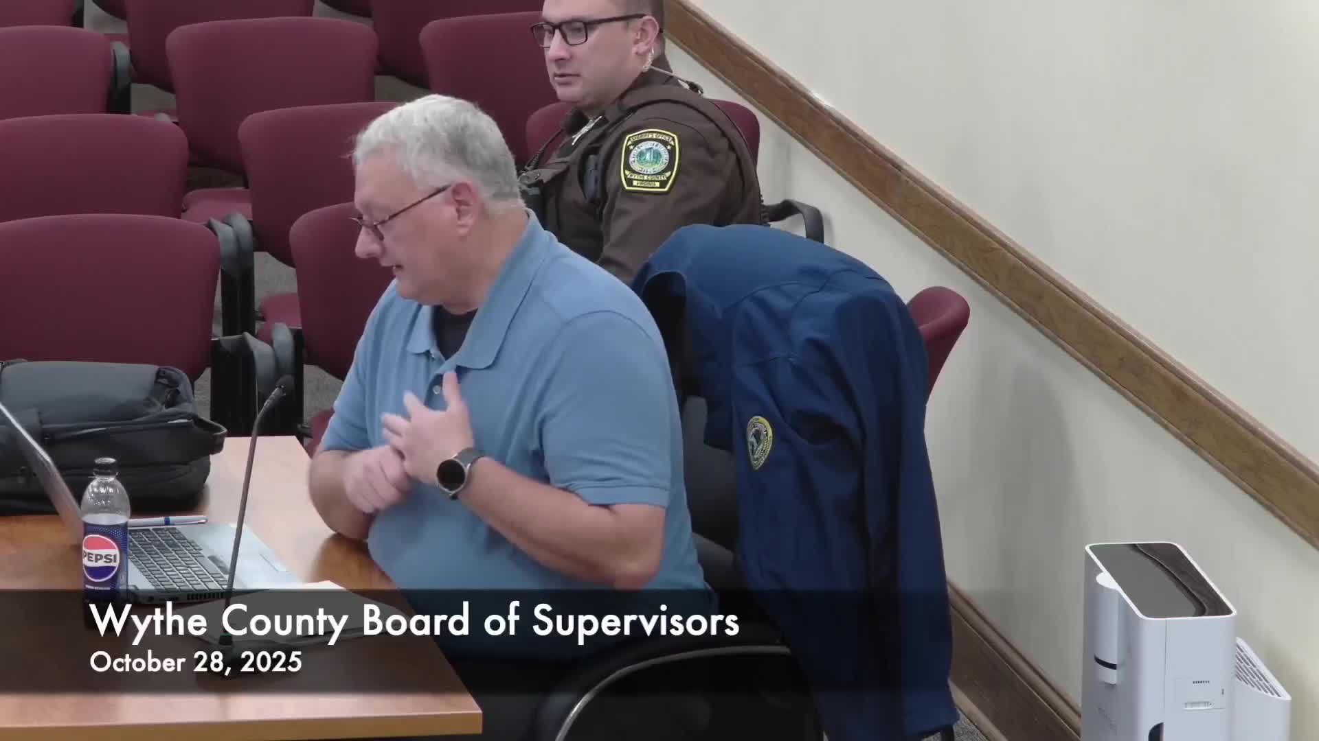 Wythe County approves sole‑source purchase of Operative IQ for EMS inventory management