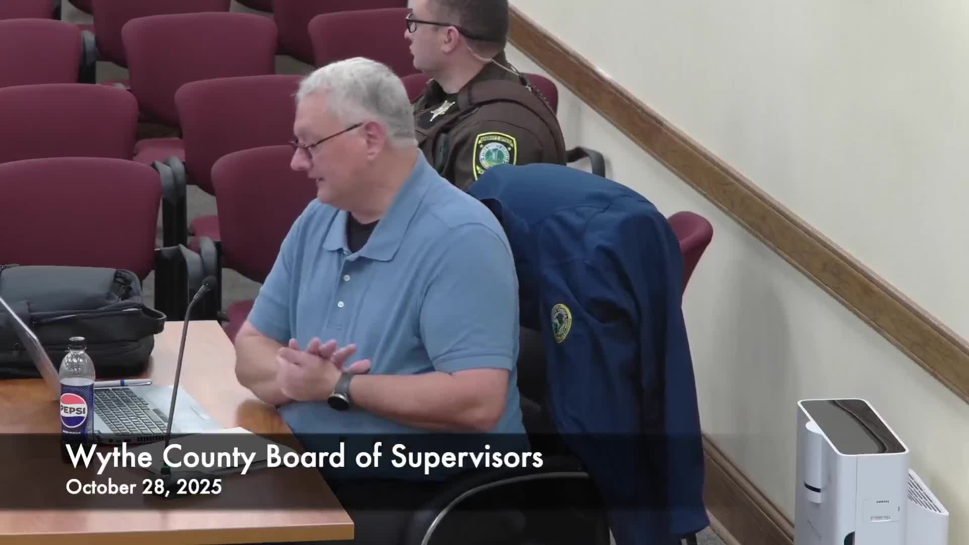 Wythe County board advises removing 'firearms' from parks webpage language after discussion