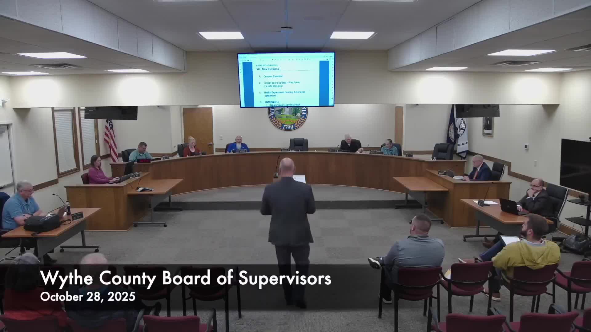 Wythe County schools present FY26 operating budget, highlight $29M building and push for 1¢ sales tax option