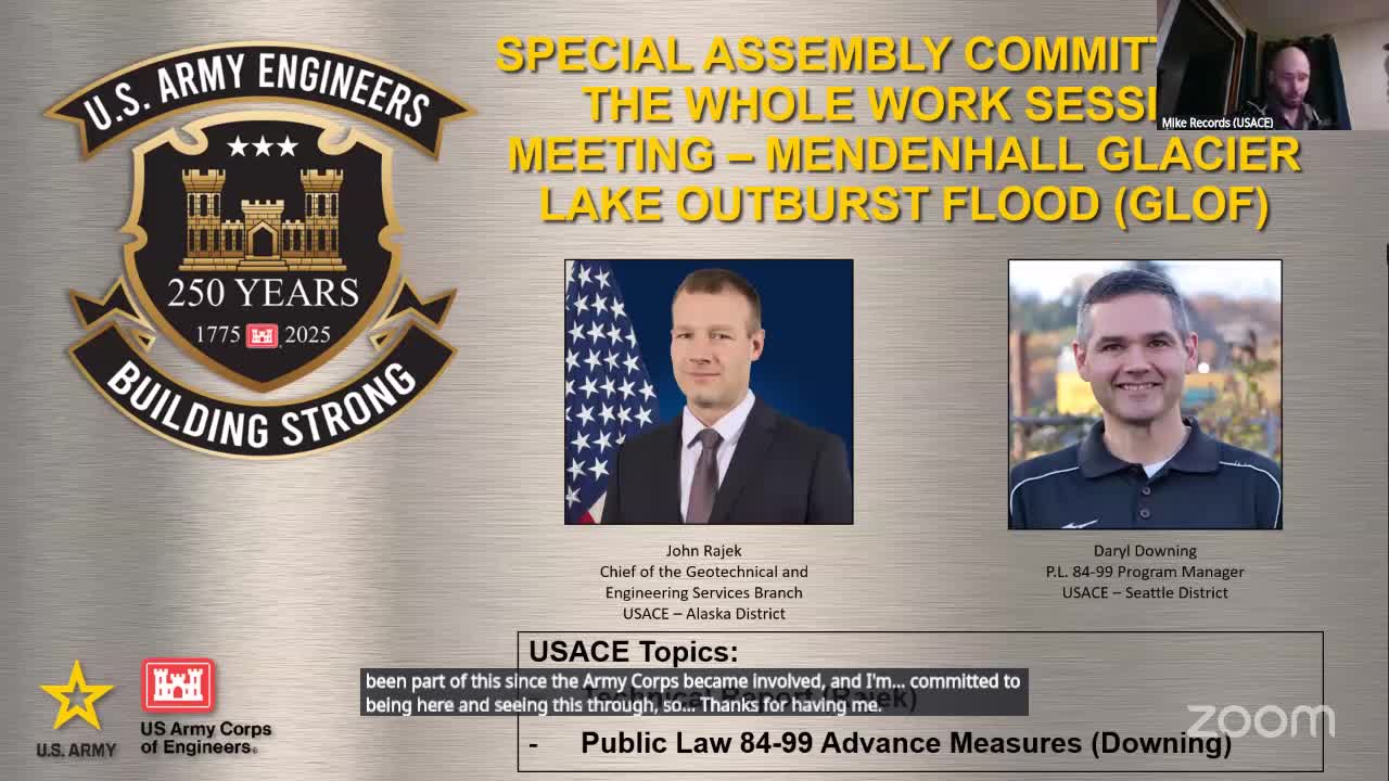 Army Corps to lead technical report, evaluate five enduring alternatives; phase 2 advanced measures federally funded