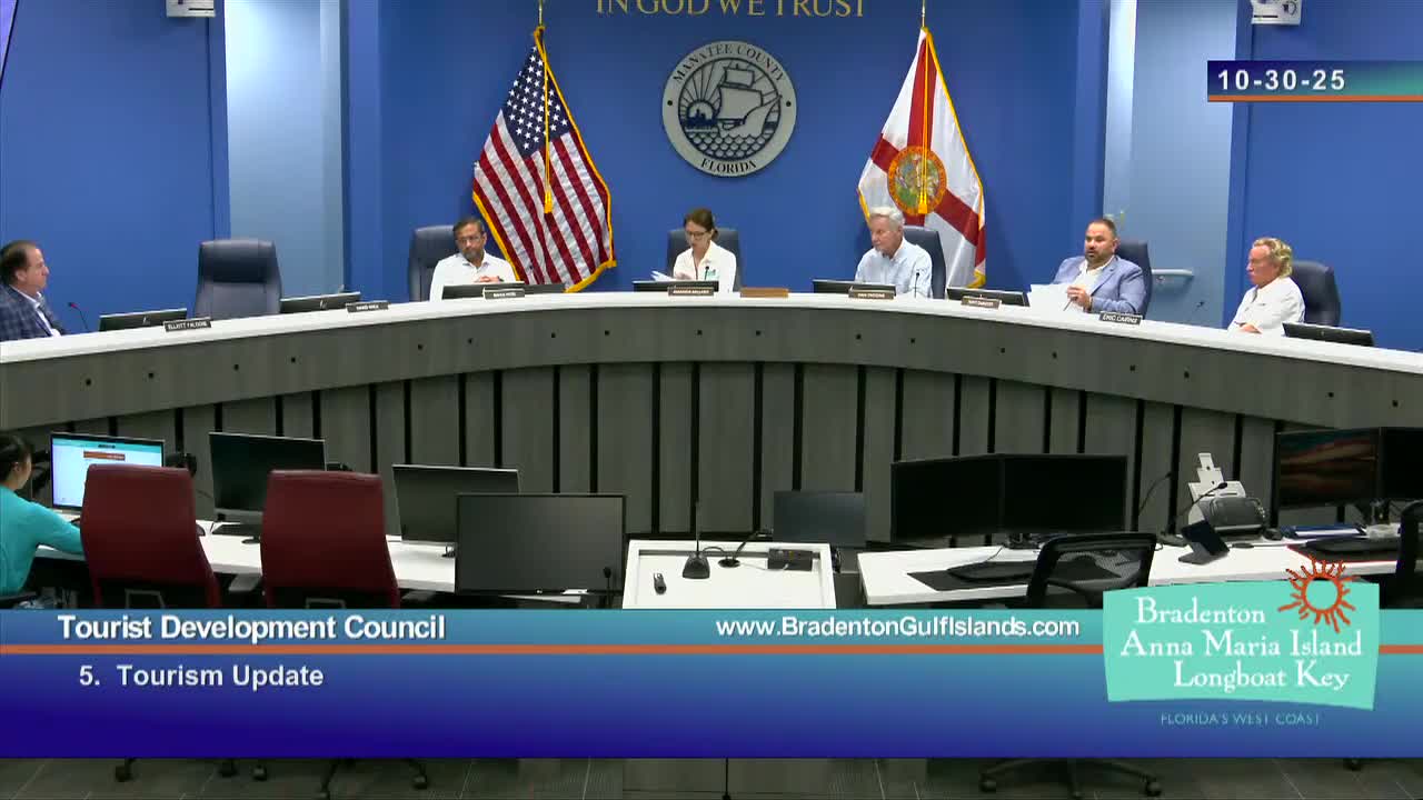 TDC approves $15,000 sponsorship for Holmes Beach 75th anniversary; announces convention center ribbon-cutting and Mixon Park events