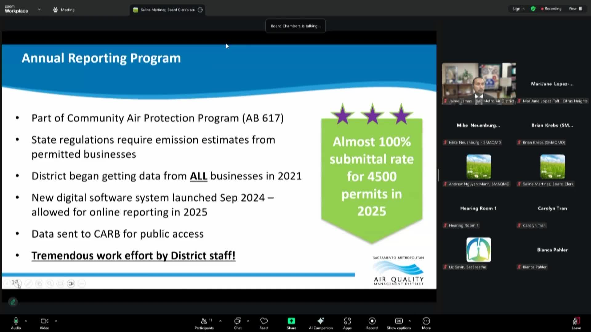 South Sacramento SERP Moving Toward Draft; State Funding Reductions Reported