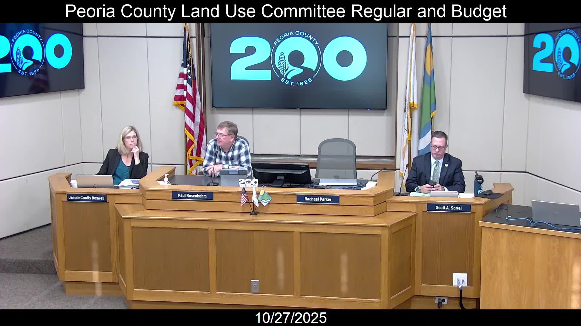 Peoria County Land Use Committee approves fiscal 2026 budget for planning and zoning