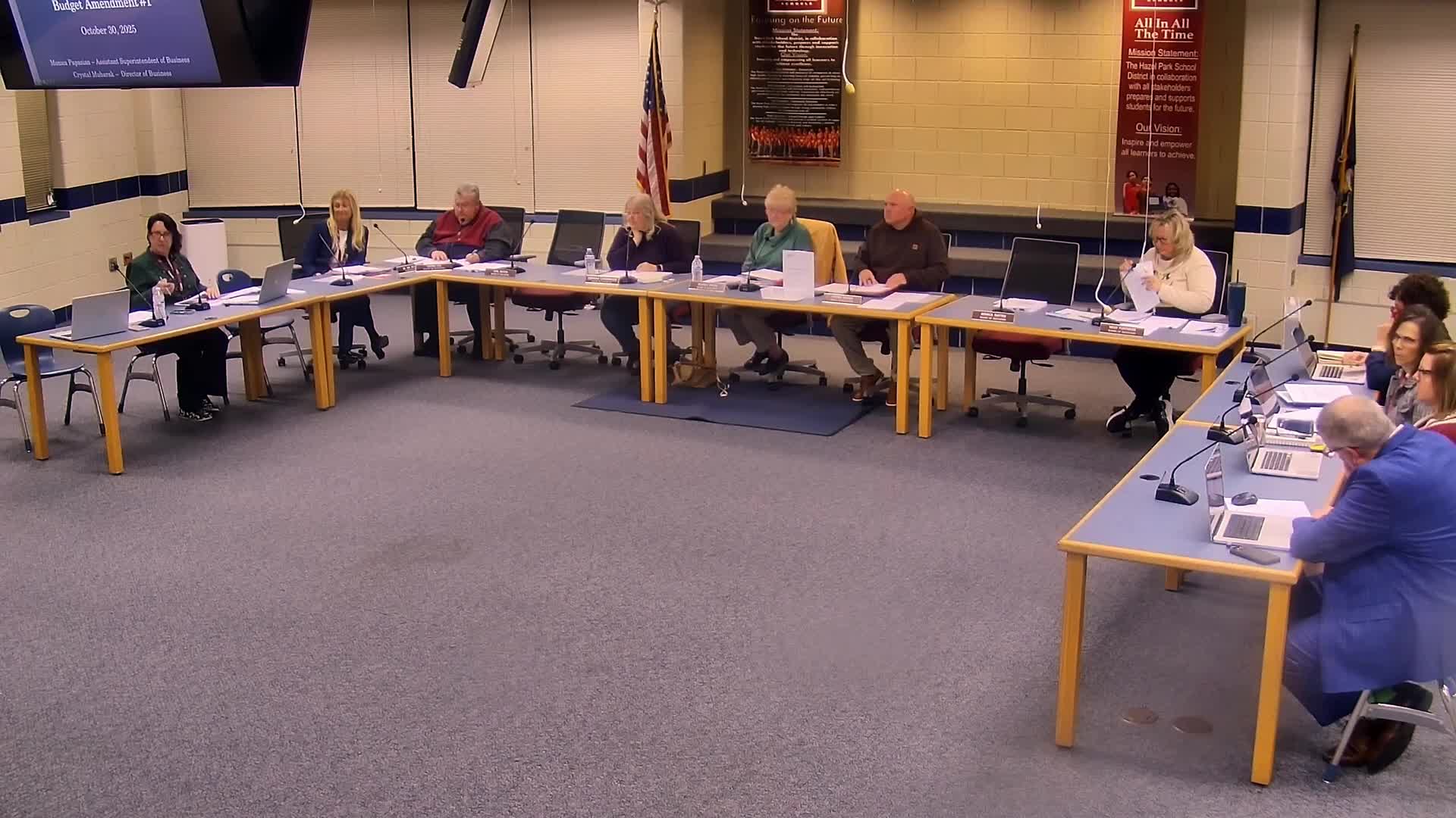 Hazel Park board adopts 2025-26 budget amendment after revenue and transfer updates