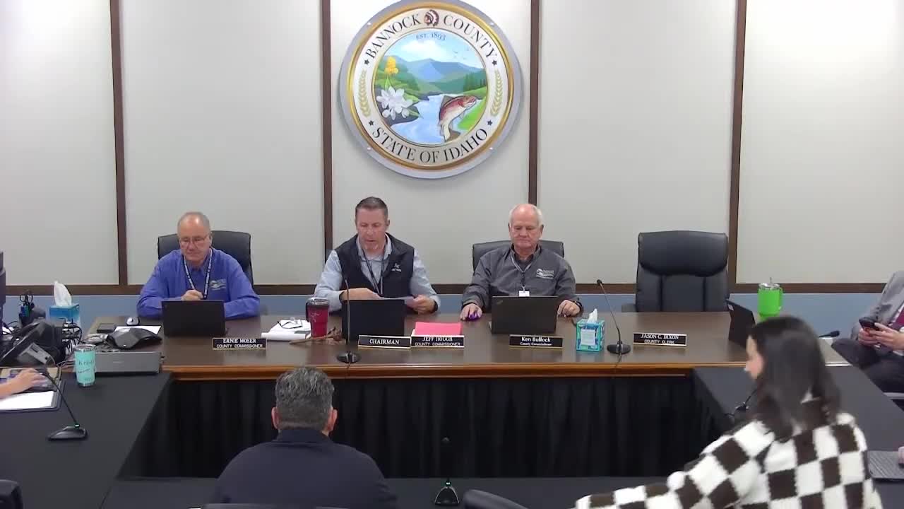 Commissioners move to consider executive session under Idaho Code 74-206(1)(e)