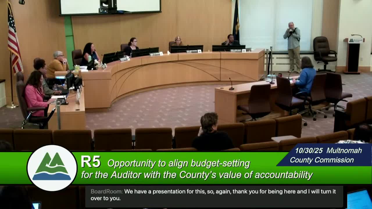 County auditor urges set allocation for auditor’s office; proposes 0.75% of general fund as target