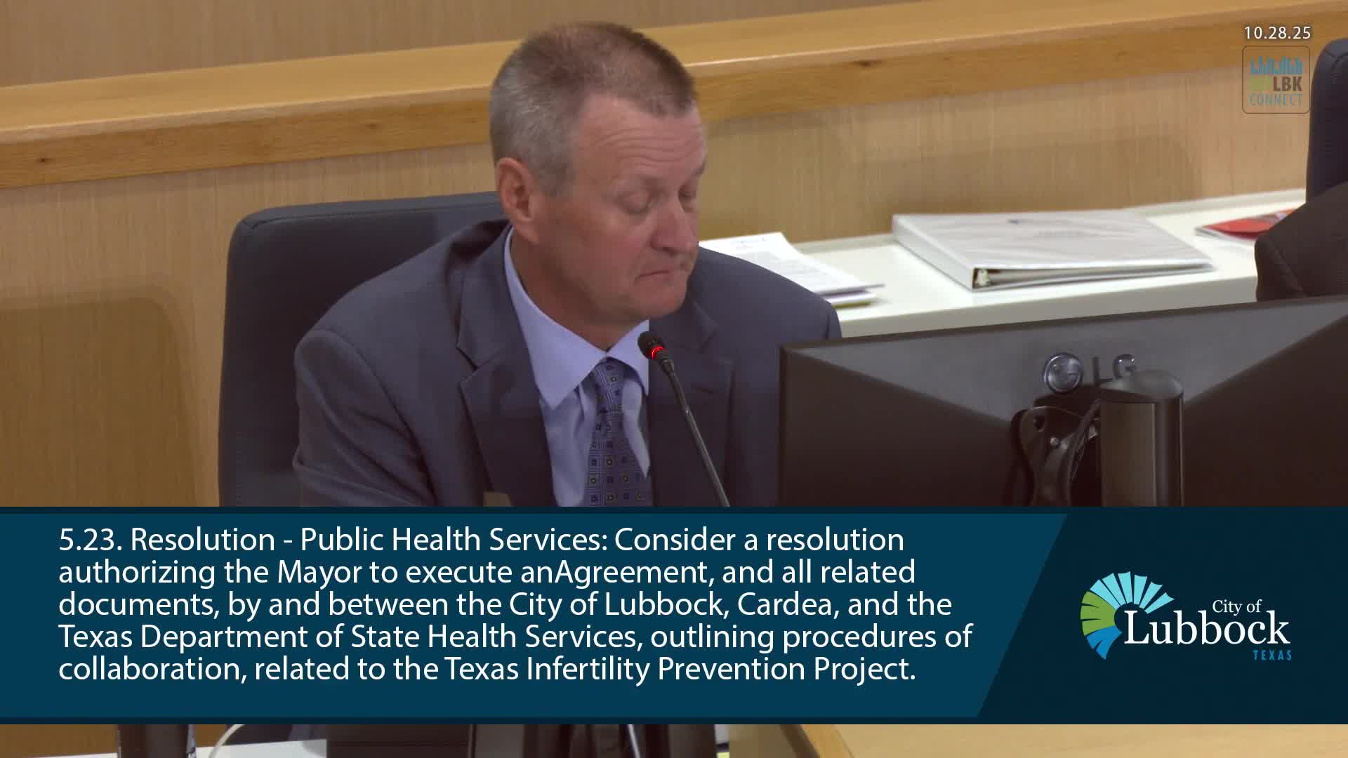 Council approves two public‑health agreements covering STI testing and youth resilience services