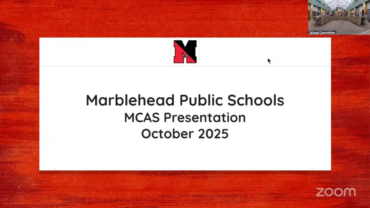 Marblehead schools report mixed MCAS results; principals cite attendance and curriculum alignment as priorities