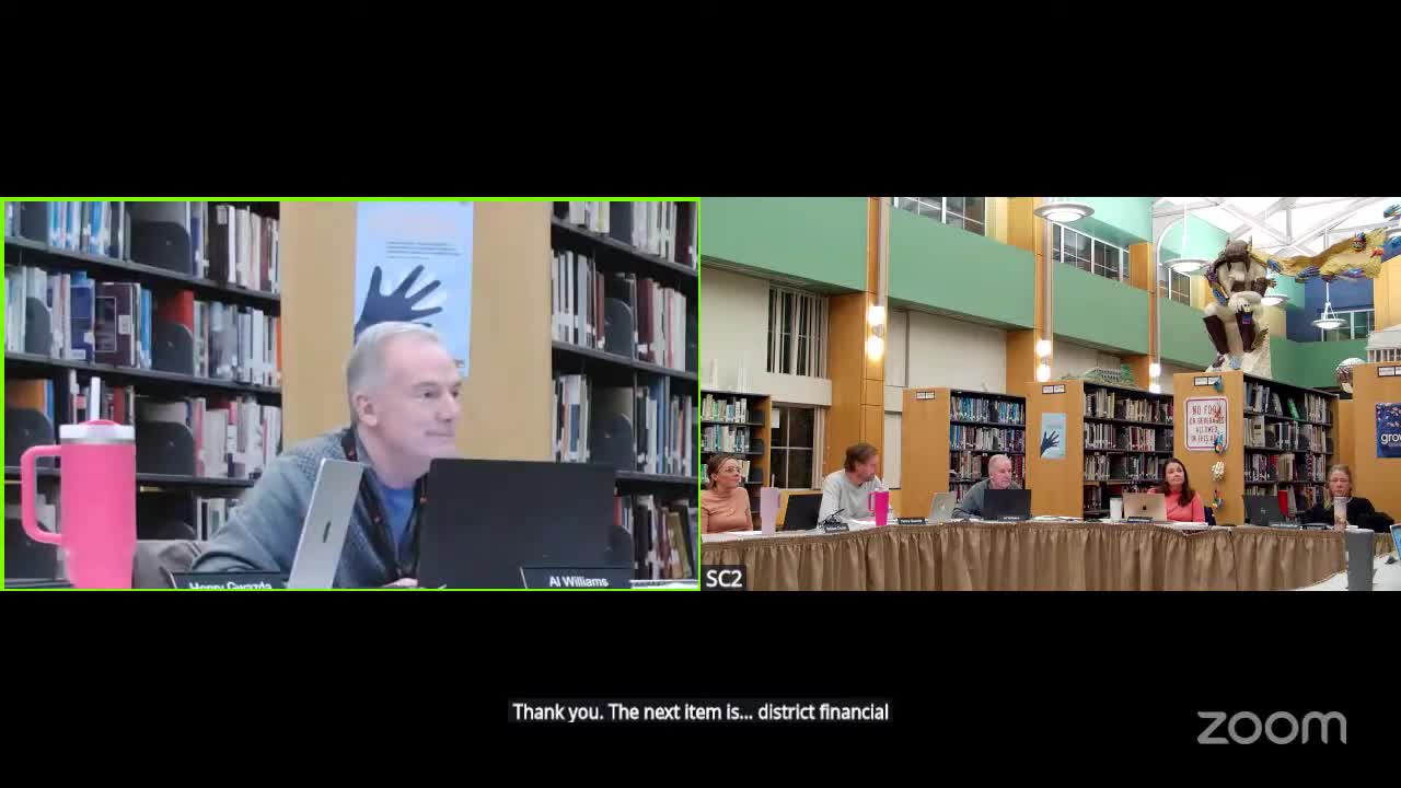 Finance update: payroll migration to Munis, special-education circuit breaker corrections and ongoing budget monitoring