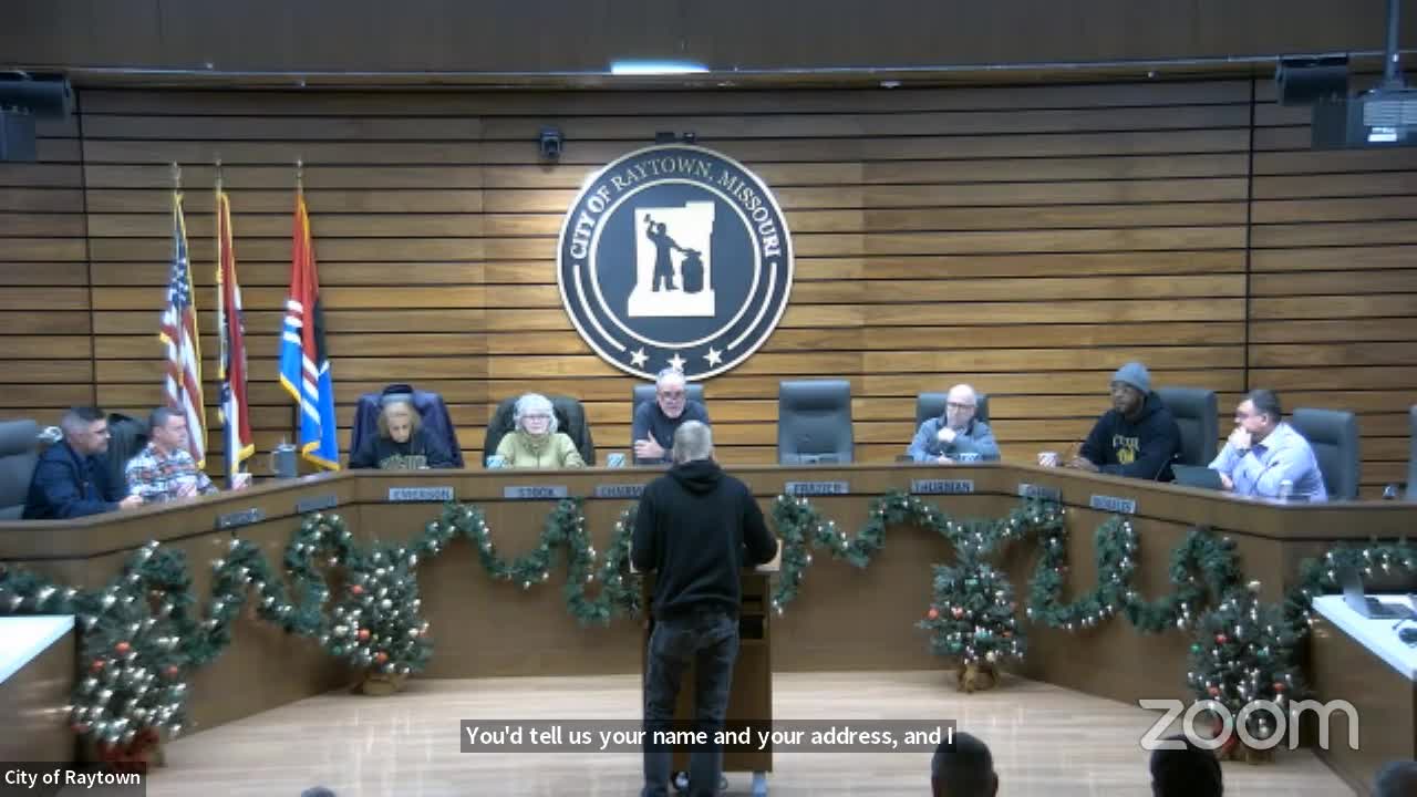 Raytown resident asks how to return a previously approved conditional use to city review