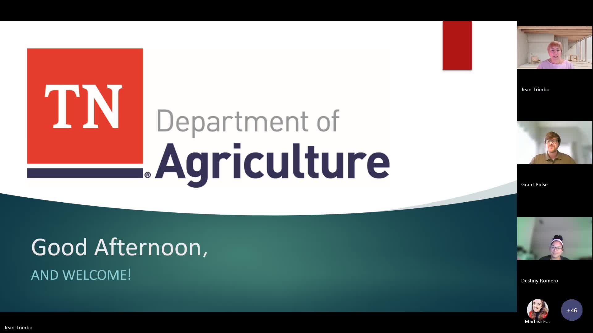 Tennessee Agriculture lays out commodity-planning timeline, urges districts to document missing USDA Foods