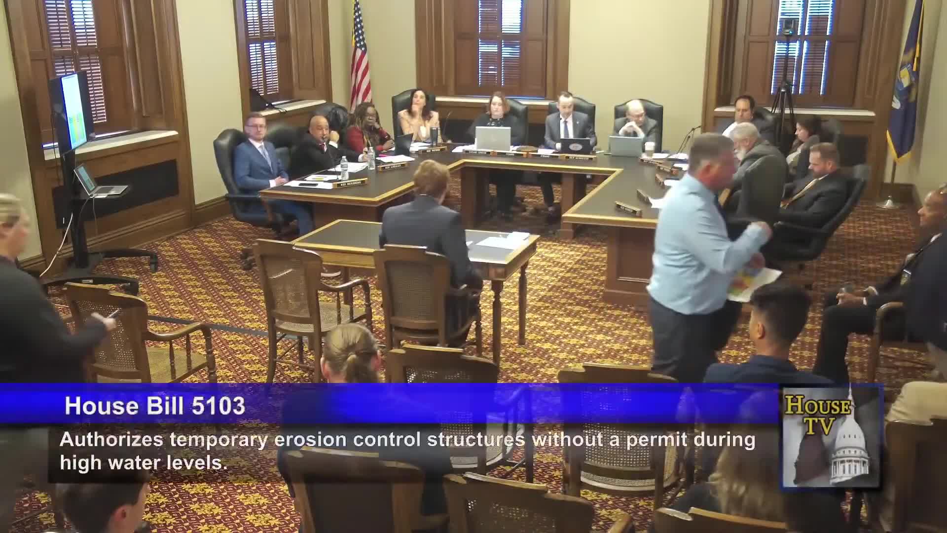 Committee hears bill to allow expedited shoreline protections after high Great Lakes water