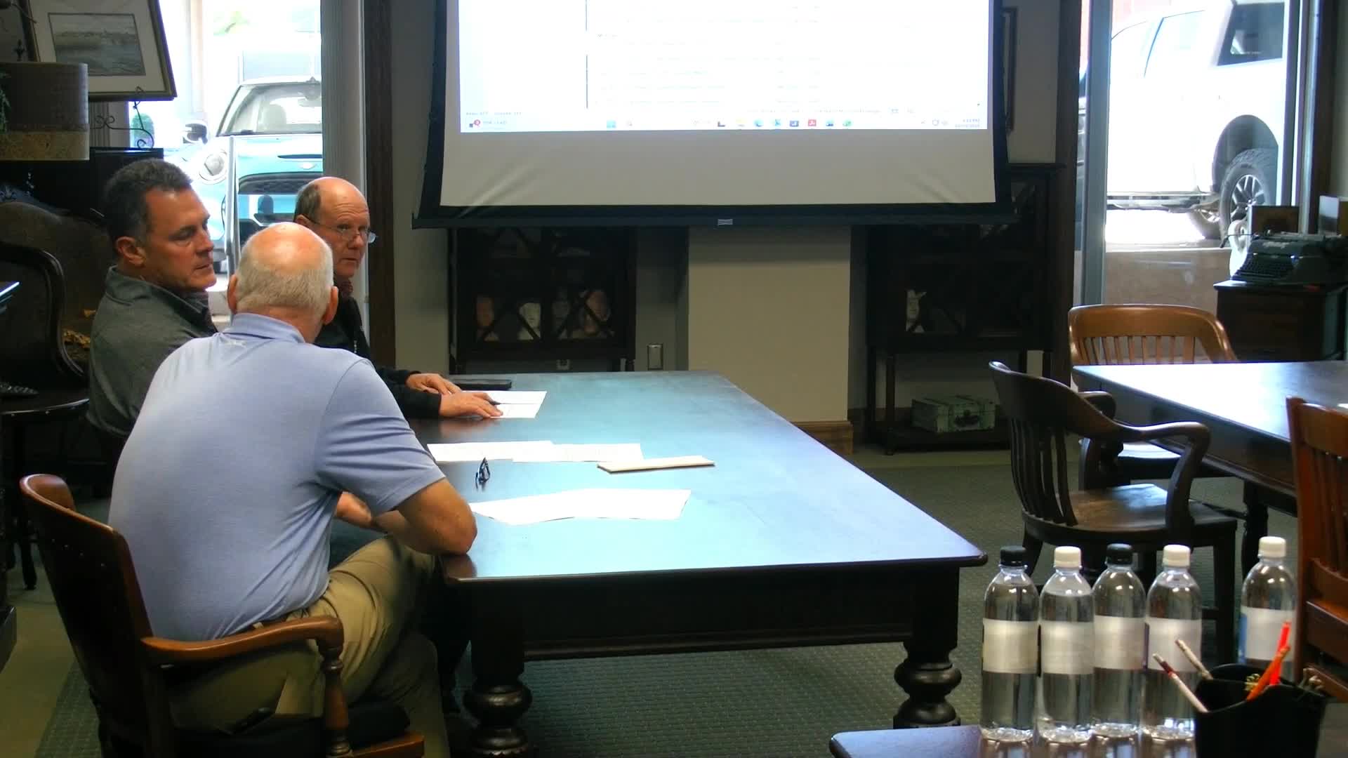 Alva board approves minutes, hears treasurers report; executive session yields no action, design timeline pushed to March