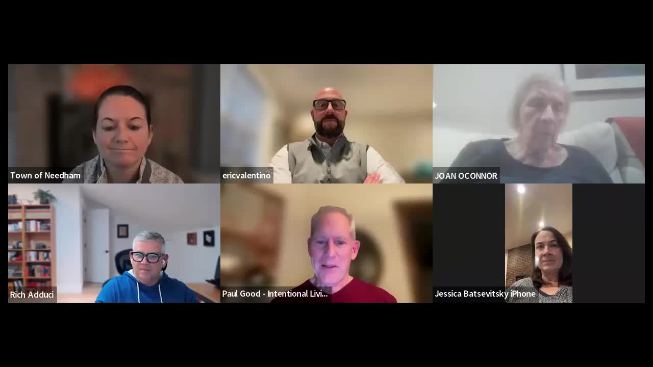 Envision committee weighs 2‑lane, hybrid and 4‑lane options for Great Plain Avenue; parklet near Sweet Basil cited as test case