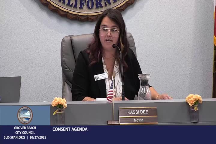 Grover Beach council adopts Title 15 building‑code updates; AB 130 limits local reach‑code changes