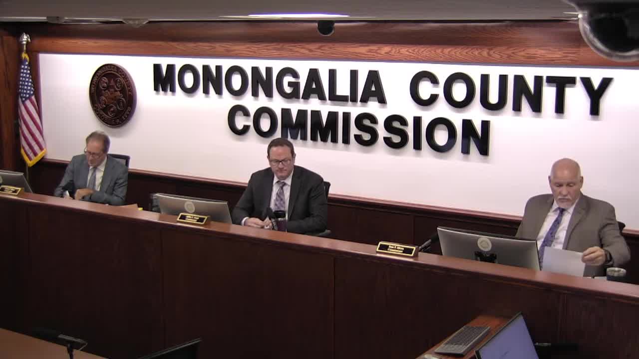 Commission receives letter from Morgantown Utility Board about Chaplain Hill debt; commissioners defer to counsel