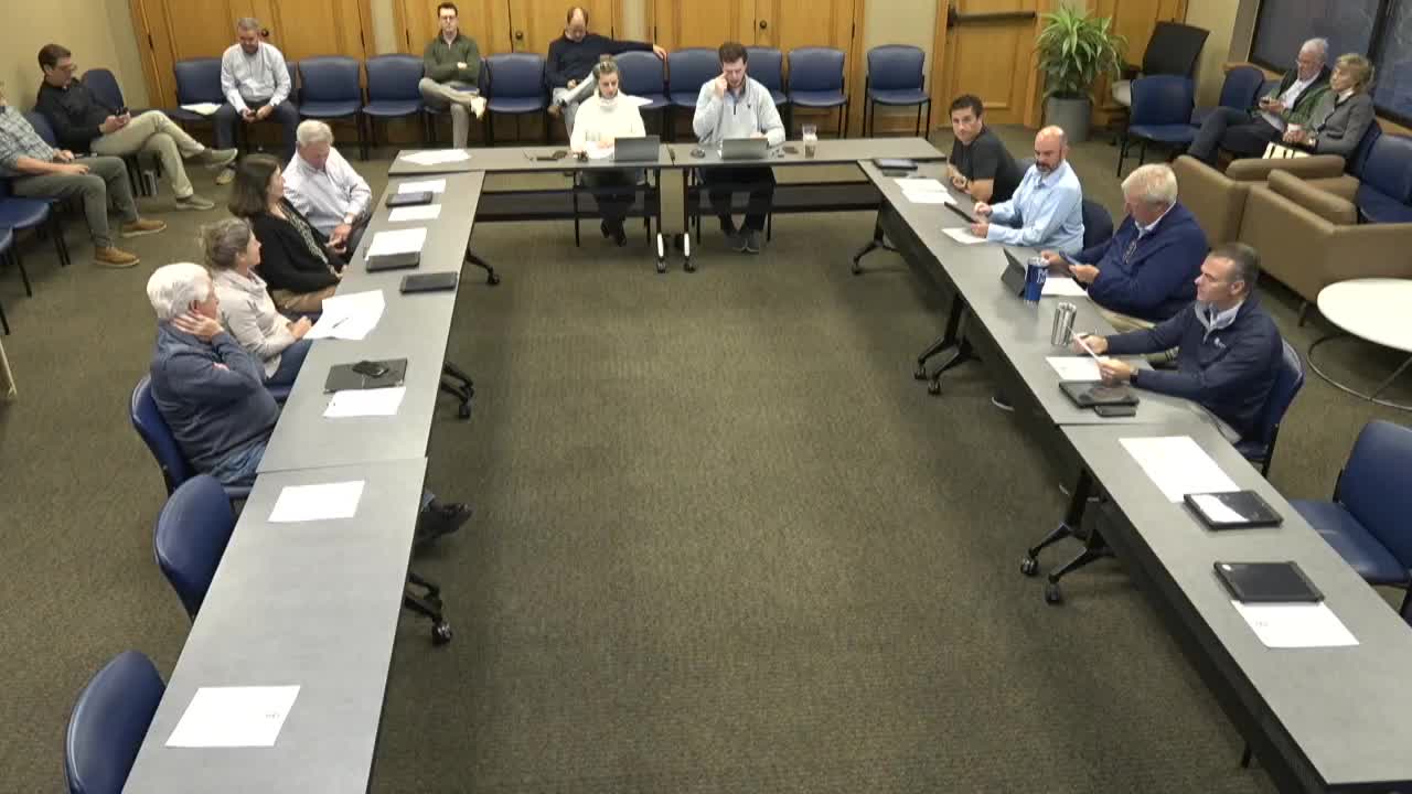 Staff presents eight consent-agenda items including patio, plats, easement revisions and a temporary Santa�s Trees event