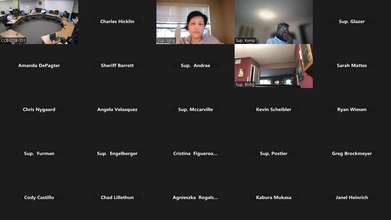 Finance committee adopts substitute operating package that preserves sheriff positions while trimming some shelter increases