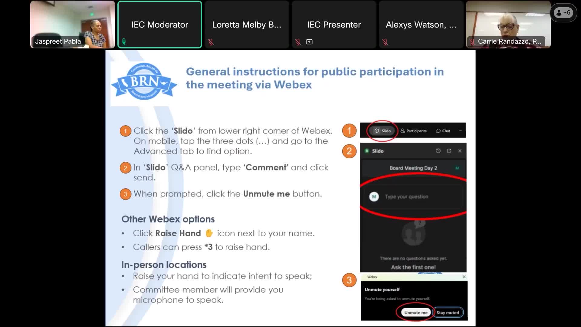 Intervention Evaluation Committee approves prior minutes and adopts six-meeting 2026 schedule