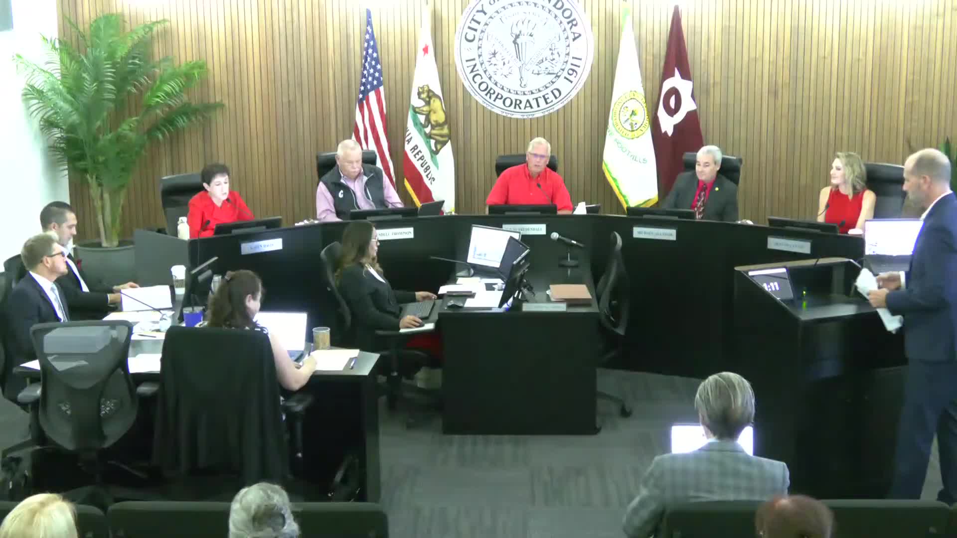 Votes at a glance: Glendora City Council, Oct. 2025 meeting