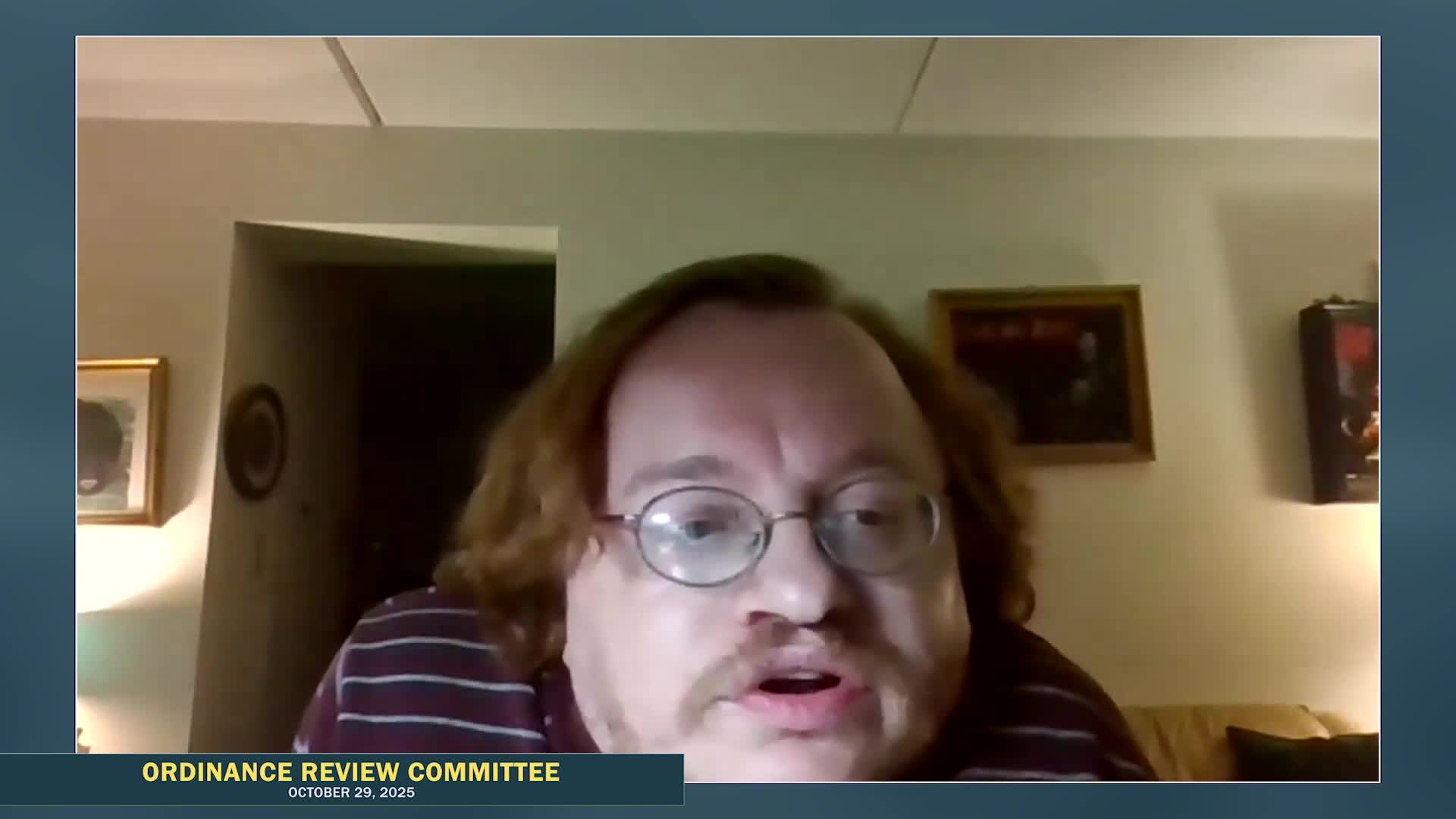 Committee schedules Nov. 12 forum on lighting and food trucks; approves Oct. 8 minutes and adjourns