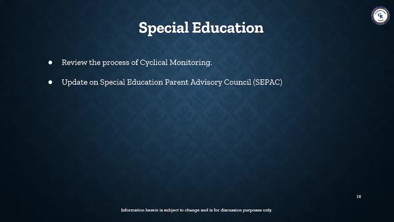 PDE cyclical monitoring of Council Rock special education announced; district seeks parent-led CPAC transition