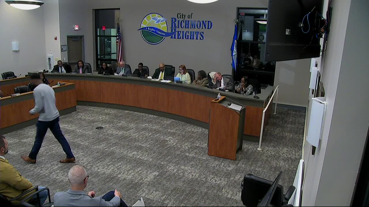 Mayor introduces NOPEC green community-choice resolution; council hears cost estimate and filing deadline