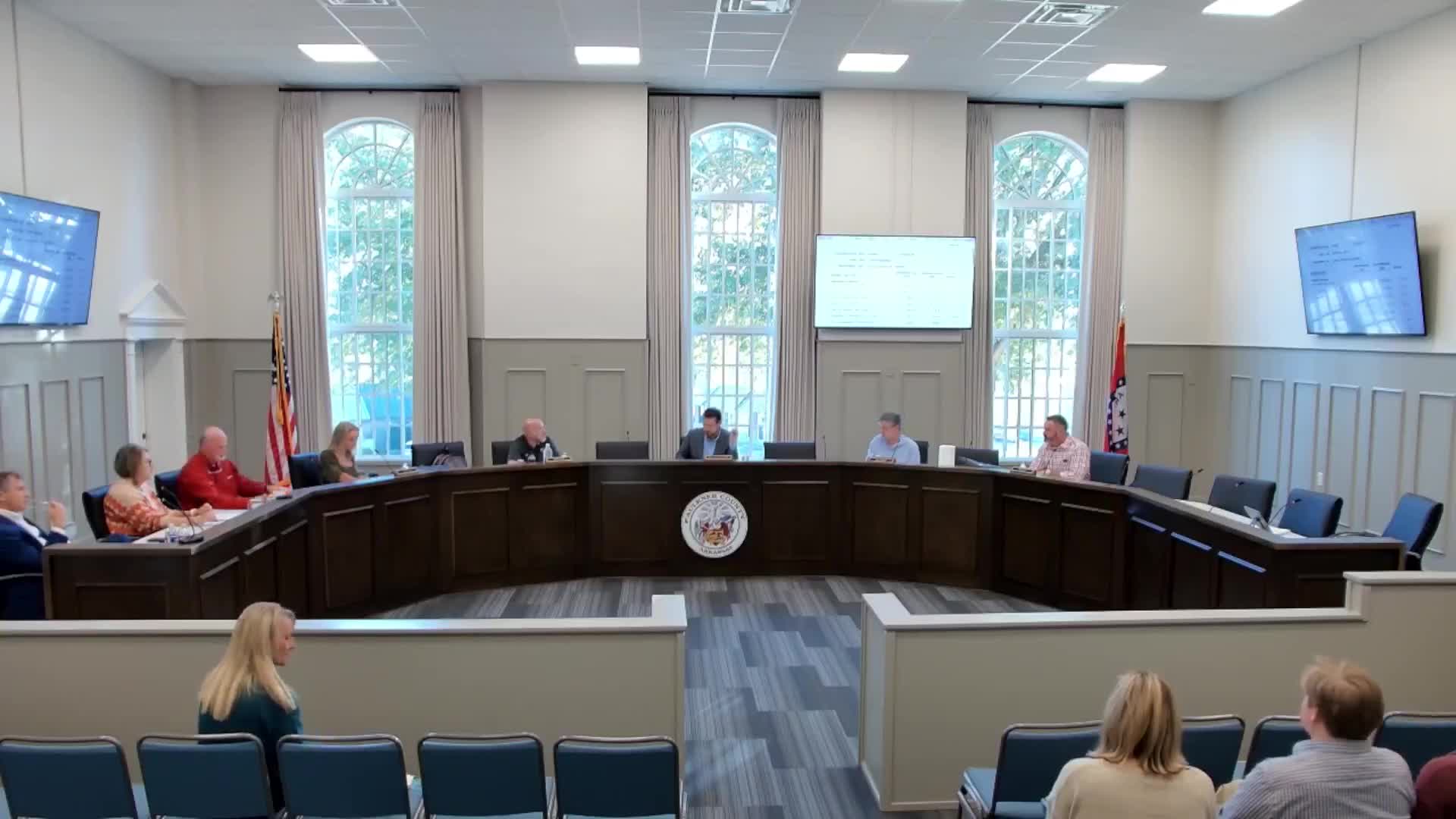 Faulkner County committee pauses business over missed 72-hour notice, schedules November evening budget sessions
